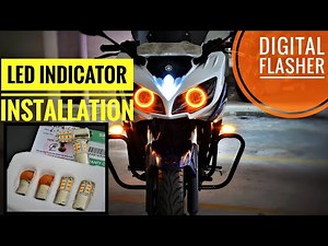 #DIY LED INDICATORS / BLINKERS - DIGITAL FLASHER RELAY INSTALLATION : YAMAHA FZ v2.0 FAZER - SIMTAC
