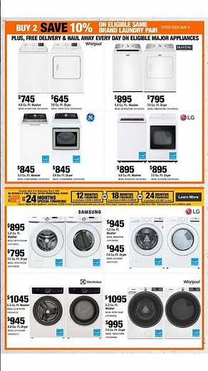 Home Depot weekly flyer / circulaire Apr 30 - May 13