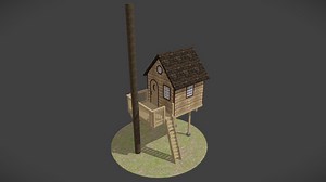 1 TREE 2 POST - 3D model by treehousesuppliesviewer