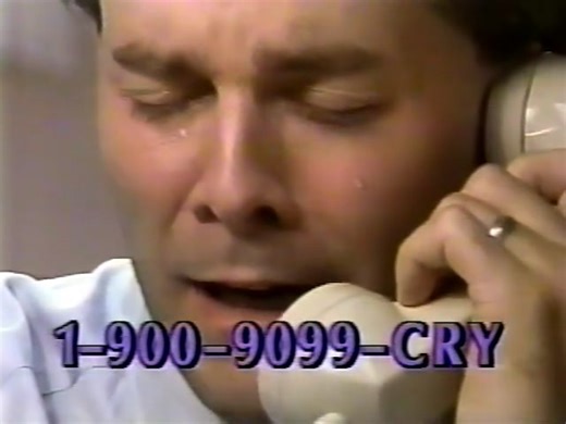 79K views · 2.7K reactions | There were a million hotlines in the '80s and '90s, but I don't think any can top the sheer weirdness of this one. Behold, the CRYING hotline! | Dinosaur Dracula | Facebook