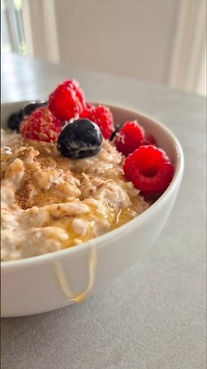 Bircher Müsli - gesundes und super leckeres Frühstück 🩷🌸 #porridge #breakfast #healthy