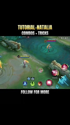 Natalia Mobile Legends Combos and Tricks Tutorial