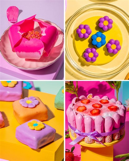 Bite-size delights to make your spring extra sweet! 🌷🍰 More Recipes Here: https://bit.ly/soyummywebsitefb | So Yummy