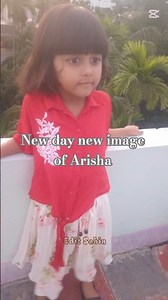 new day new image of Arisha..#viral #cutebaby