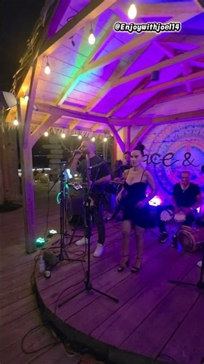 Saint-Martin, another Latin Night in Java restaurant.