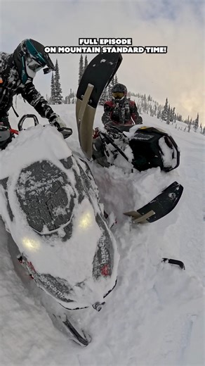 Makes it way easier if you can use your sled to cut around a stuck one on flatter ground! Search for "Mountain Standard Time with Landon" on YT and it'll be the latest full video. New one every two weeks! Basecamp Motorsports Calgary Ski-Doo Summit X Expert 850cc Turbo R 165" snowmobile Sled Sicamous #skidoo #snowmobile #snowmobiling #revelstoke #sicamous | MountainStandardTime.ca