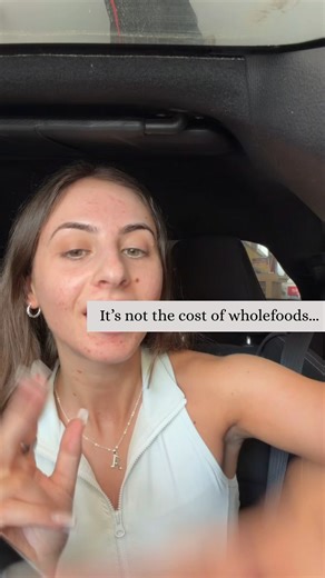 Audrey Devito | Online Fitness & Nutrition Coach on Instagram: "What’s actually expensive is always ordering take out & buying random processed foods 😬 Moral of the story is if you can spend money on the alcohol, snacks, coffee, uber eats etc… then you’re also lucky enough to be able to prioritise whole foods in you diet ✨🤍 • •"