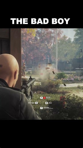 When Bad Boy arrives😈🤫 #gaming #hitman #hitman2 #hitman3 #shorts #agent47