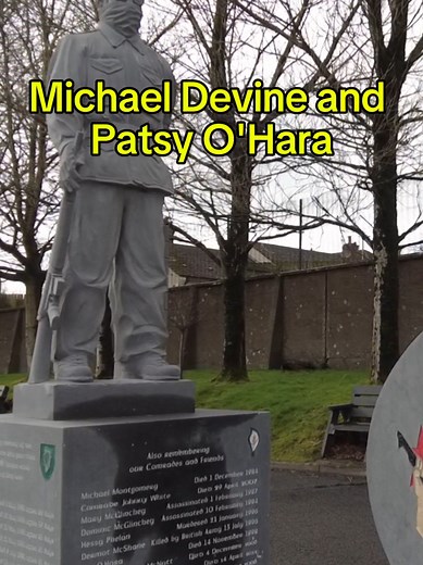 Michael Devine and Patsy O’Hara were two of the ten prisoners who died during the 1981 Hunger Strike in the H-Blocks of Long Kesh (Maze Prison). Patsy O’Hara, an INLA prisoner from Derry, died on 21 May 1981 after 61 days on hunger strike. Michael Devine, an INLA prisoner from Derry, died on 20 August 1981 after 60 days, becoming the tenth and final hunger striker to die. The hunger strike was part of a protest by republican prisoners seeking recognition as political prisoners rather than ordina