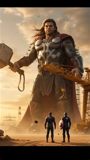 Giant Angry Thor😡#short#trending #avangers