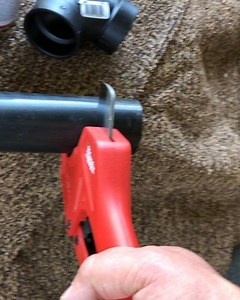 The @milwaukeetool PVC cutters helping out today. #milwaukeetool #nbhd | Toolpig