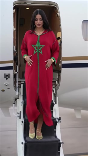 الطيران الخاص و القفطان المغربي المتميز