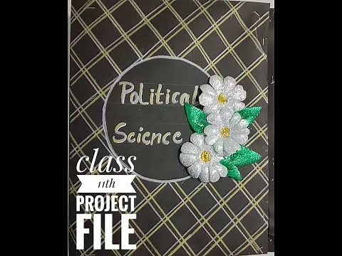 Class 11 political science project file
