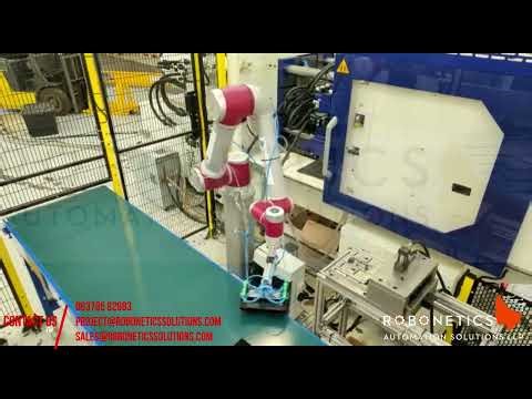 JAKA Cobot Pick and Place-Injection Moulding Machine