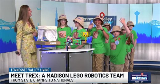 Meet the young innovators behind TREX Lego robotics team
