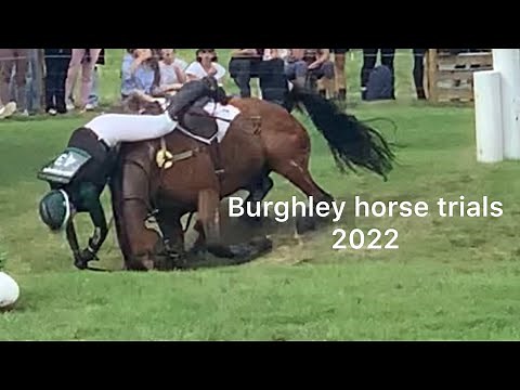 Burghley horse trial cross country 2022!! Fall/fails included XC