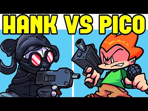 Friday Night Funkin' Hank VS Pico (Pico's Revenge) (FNF Mod)