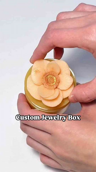 Creating Custom Resin Jewelry Boxes with Floral and Angel Designs