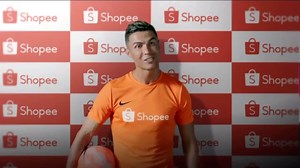 Cristiano Ronaldo wishes Shopee a Happy Birthday!