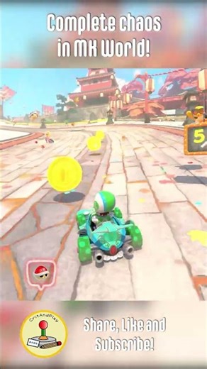 Complete chaos in MK World #mariokart #switch2 #mkworld
