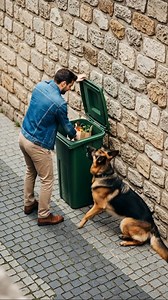 715K views · 11K reactions | Dog Saves Groceries from Trash and...