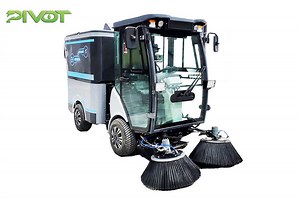 [Hot Item] Ride-on Road Sweeper for Factory Management/Sidewalk Cleaning/Garden Landscaping