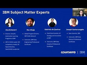 Get the Big Data Job: Upskill with IBM & Coursera Free Career Webinar