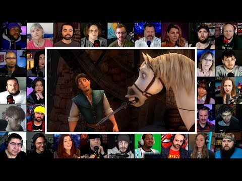 Water Dam Scene | Tangled : 2010 | Reaction Mashup