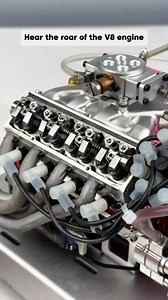 Vortrixe V8 Engine Model - DIY Kit Assembly