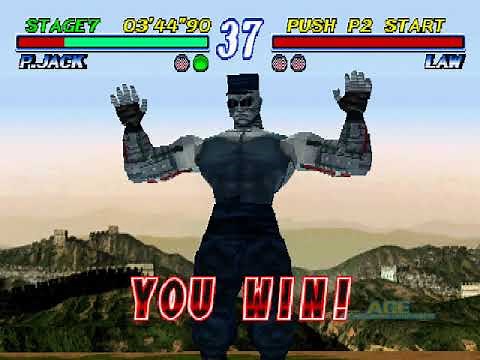 Tekken 2 (PSX) Longplay - P. Jack Playthrough