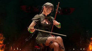 Erhu Player 4K Live Wallpaper