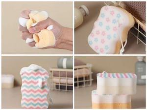 [Hot Item] Bathing Super Soft Body Cleaning Bath Sponge Shower Sponge