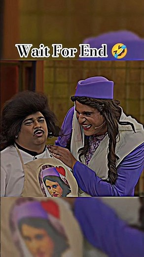 🤣Krushna As Air Hostess Mona😅#funny #sunilgrover #standupcomedy #funniestvideo #indiancomedian