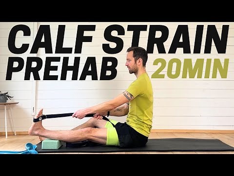 Calf Strain & Shin Splints Exercises Routine Prehab
