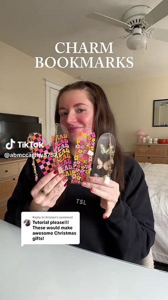 DIY Charm Bookmarks Tutorial for Book Lovers