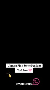 Pretty in Pink, Stunning in Style 🩷 Vintage Pink Stone Pendant Necklace...Buy Online - https://gitanocollection.com/product/vintage-coloured-stone-pendant-necklace/ #onlineshopping #GitanoCollection #onemillionaudition #pendantnecklace #pinkstone #goldplatednecklace #viralvideo #viraltiktok #trendingvideo | Gitano Collection