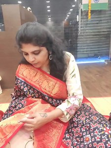 2.2K views · 21 reactions | Video 29 Patola with Kanchipuram border...