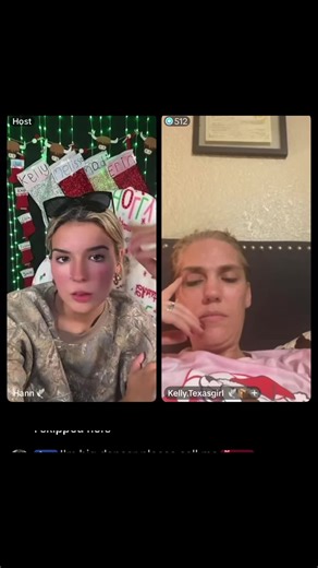 Hannah is telling Kelly to fill the heart kisses in her gallery but, Kelly isn’t supposed to be gifting and she’s showing her husband is still awake. But she does as she’s told by Hannah.#Hannah🕊️ #brown_eyed_hannah #fyp #kellytexasgirl #manipulator