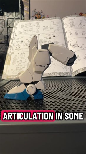 Jokes aside, I am really enjoying the build of the MG EZ8. It’s a simple build but it does a lot with so few parts. A nice double knee joint bend wouldn’t hurt though. #gundam #gundamtiktok #gundamcommunity #gundambuilder #gunpla Gundam Gunpla Model kits