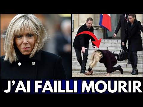 Brigitte Macron scandal: this video shows her taking a huge fall down the stairs