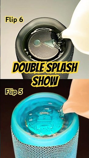 Flip 6 vs Flip 5 — JBL Water Clash