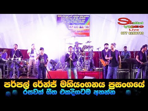 Purple Range Nonstop Collection 2019 | Mahiyanganaya Live Show - Best Sinhala New Songs 2019