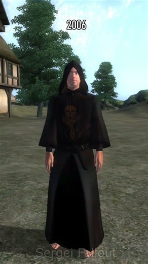 Necromancer's Robes Then vs Now | #skyrim #oblivion #gameplay #game