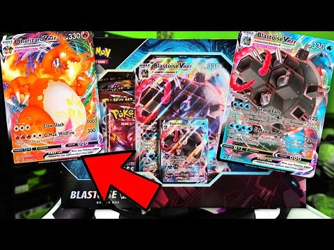 CHARIZARD VMAX PULLED! Blastoise VMAX BATTLE BOX OPENING!