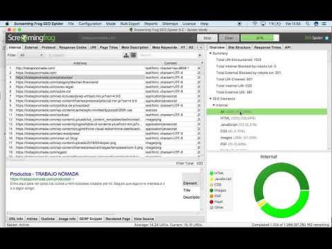 ¿Cómo utilizar Screaming Frog SEO Spider? - Tutorial