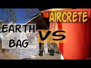 AirCrete House VS Cob Alternative Construction for Your House or Tiny House