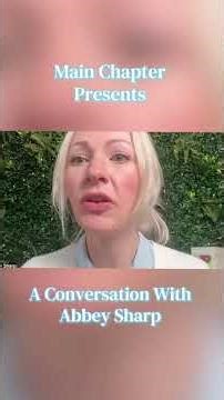 Main Chapter’s interview with Abbey Sharp is live!!