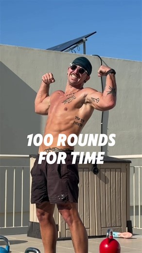 FOR TIME ⏰ (cap 50 min) 100 ROUNDS Short rounds. Long grind. This workout is all about pacing and consistency. The reps look easy. The volume says otherwise. Workout Breakdown: 100 rounds for time • 1 Half Burpee • 2 American Swings • 3 Russian Swings Start conservative. Finish stubborn. Can you survive all 100? Save & try later 💾 📲 This workout and many more are available inside the KBMH app 👉 @kbmh.app Name in app: 100 Rounds #2 #vadimkettlebell #fortime #fitnesschallenge #kbhm