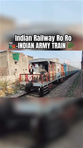 Military special train || RO-RO service || INDIANARMY & INDIAN RAILWAYS WAG7 || TRUCK AND CRANE ||