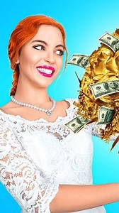 123 GO! on Instagram: "RICH VS POOR BRIDE! Eating WORLDS LARGEST WEDDING Cake! Expensive VS Cheap Food Wedding planning isn’t that easy! Rings, flower bouquet, wedding cake. Lets see how our brides bared with all the challenges! How would you decorate your wedding cake? Let us know in the comments! #123go #brides #funny #wedding #weddingplanning"